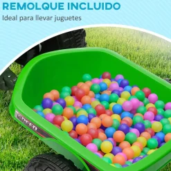 - Quad eléctrico con remolque*Homcom New