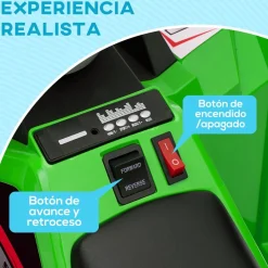 - Quad eléctrico con remolque*Homcom New