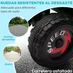 - Quad eléctrico con remolque*Homcom New