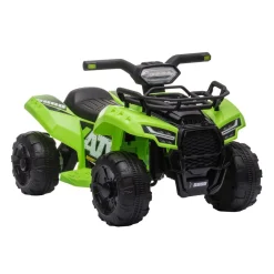 Clearance - Quad eléctrico con faros LED verde Vehículos De Batería O A Pedales