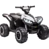 New - Quad eléctrico 12V blanco Vehículos De Batería O A Pedales