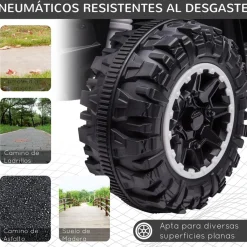 New - Quad eléctrico 12V blanco Vehículos De Batería O A Pedales