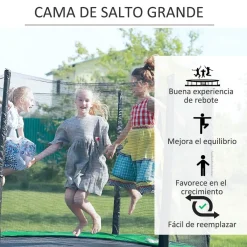 - Red seguridad para cama elástica 366 cm*Homcom Clearance