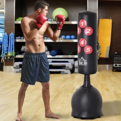 - Saco de boxeo de pie*Homcom Discount