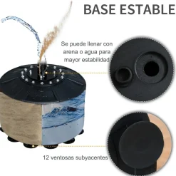 - Saco de boxeo de pie*Homcom