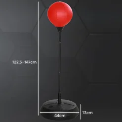 Outlet Homcom - Saco de boxeo infantil de pie 147 cm Deportes