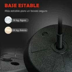 Outlet Homcom - Saco de boxeo infantil de pie 147 cm Deportes