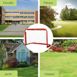 - Set de 2 porterías plegables de fútbol*Homcom