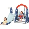 Best Homcom - Set juegos interior infantil 3 en 1 Entretenimiento·Hamacas Y Columpios
