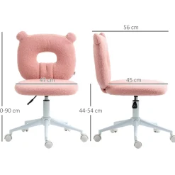 - Silla infantil de borreguito Rosa*Homcom Clearance