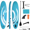 Homcom - Tabla de paddle surf hinchable Azul*Outsunny