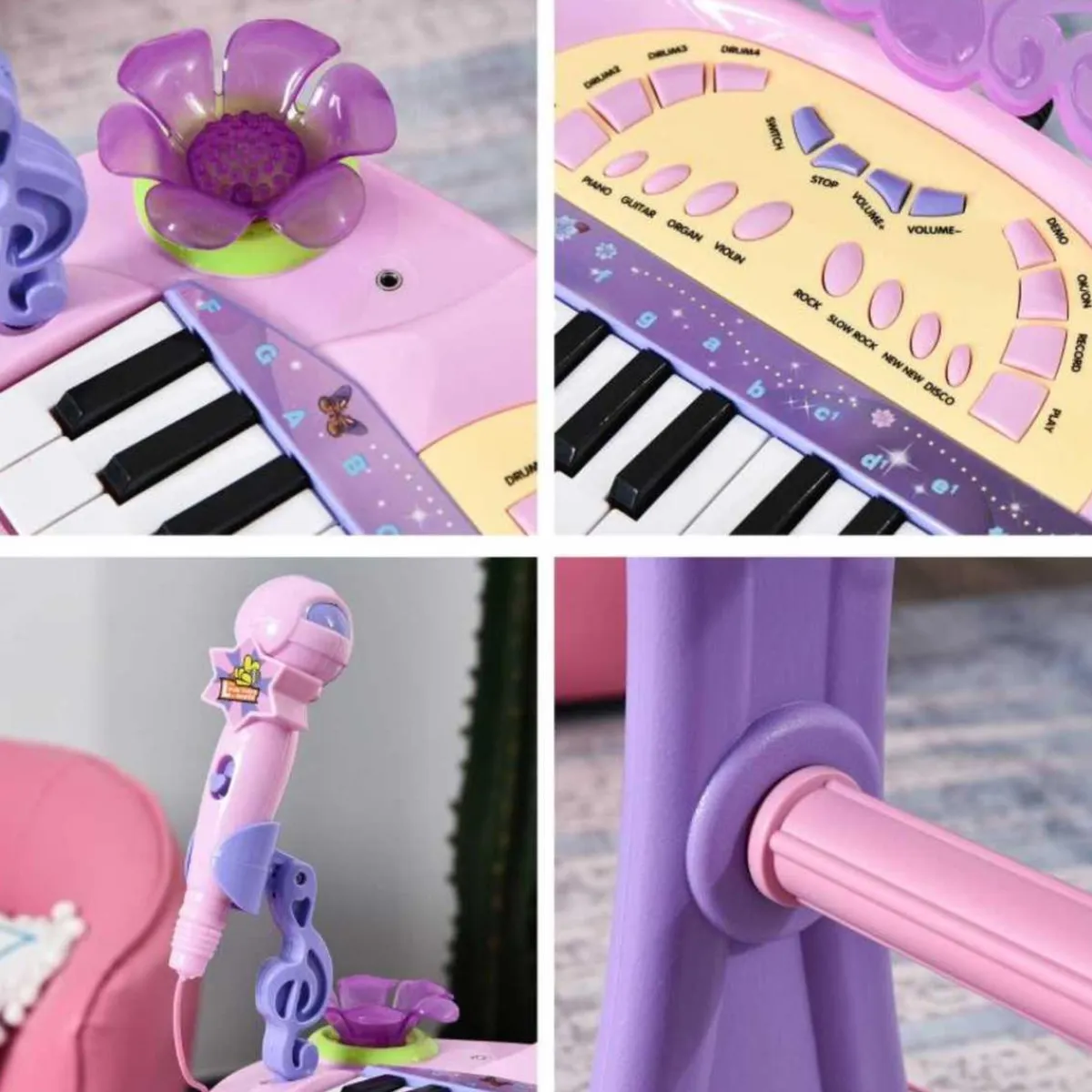 - Teclado Electrónico Infantil 32 Teclas*Homcom Online