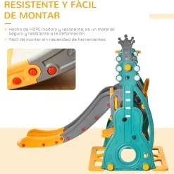 Discount - Tobogán infantil con columpio Toboganes