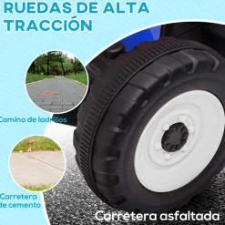- Tractor eléctrico batería con remolque y mando a distancia*Homcom Online