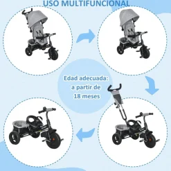 - Triciclo evolutivo Gris*Homcom Clearance