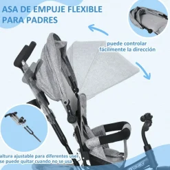 - Triciclo evolutivo Gris*Homcom Clearance