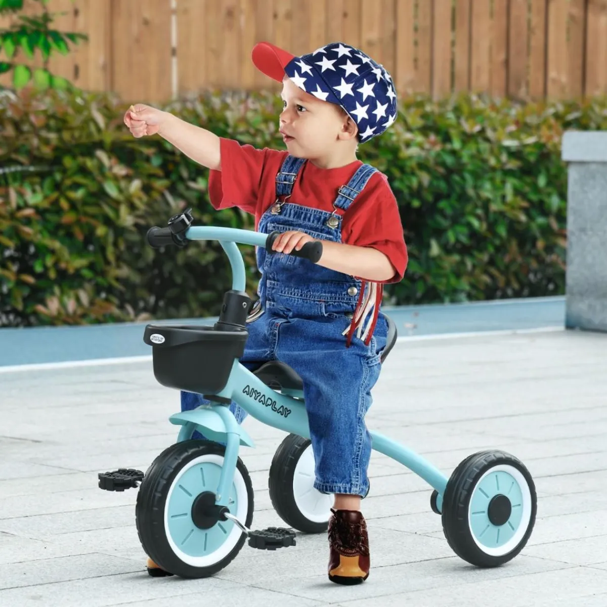 - Triciclo infantil Azul*Homcom Best