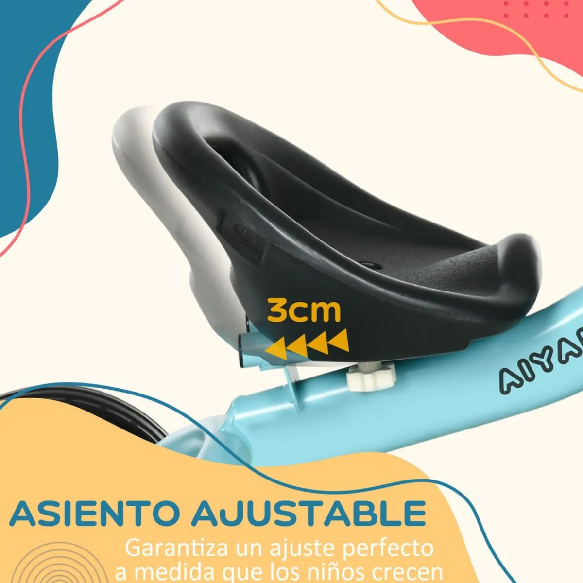 - Triciclo infantil Azul*Homcom Best