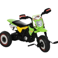 - Triciclo Moto de Montaña Infantil Verde*Homcom Discount