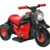 Discount Homcom - Trimoto eléctrica batería 6 V con música y juegos Rojo Vehículos De Batería O A Pedales