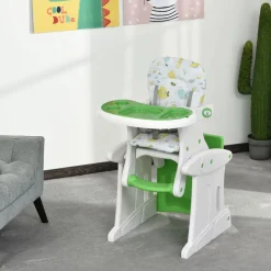 - Trona 3 en 1 verde*Homcom Best