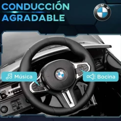 Homcom - Vehículo batería infantil BMW M4 Negro*AIYAPLAY Hot