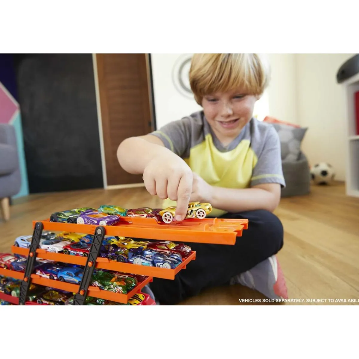 Hot Wheels - Camión transportador de coches de juguete Hot Wheels GWT37 ㅤ*MATTEL Sale