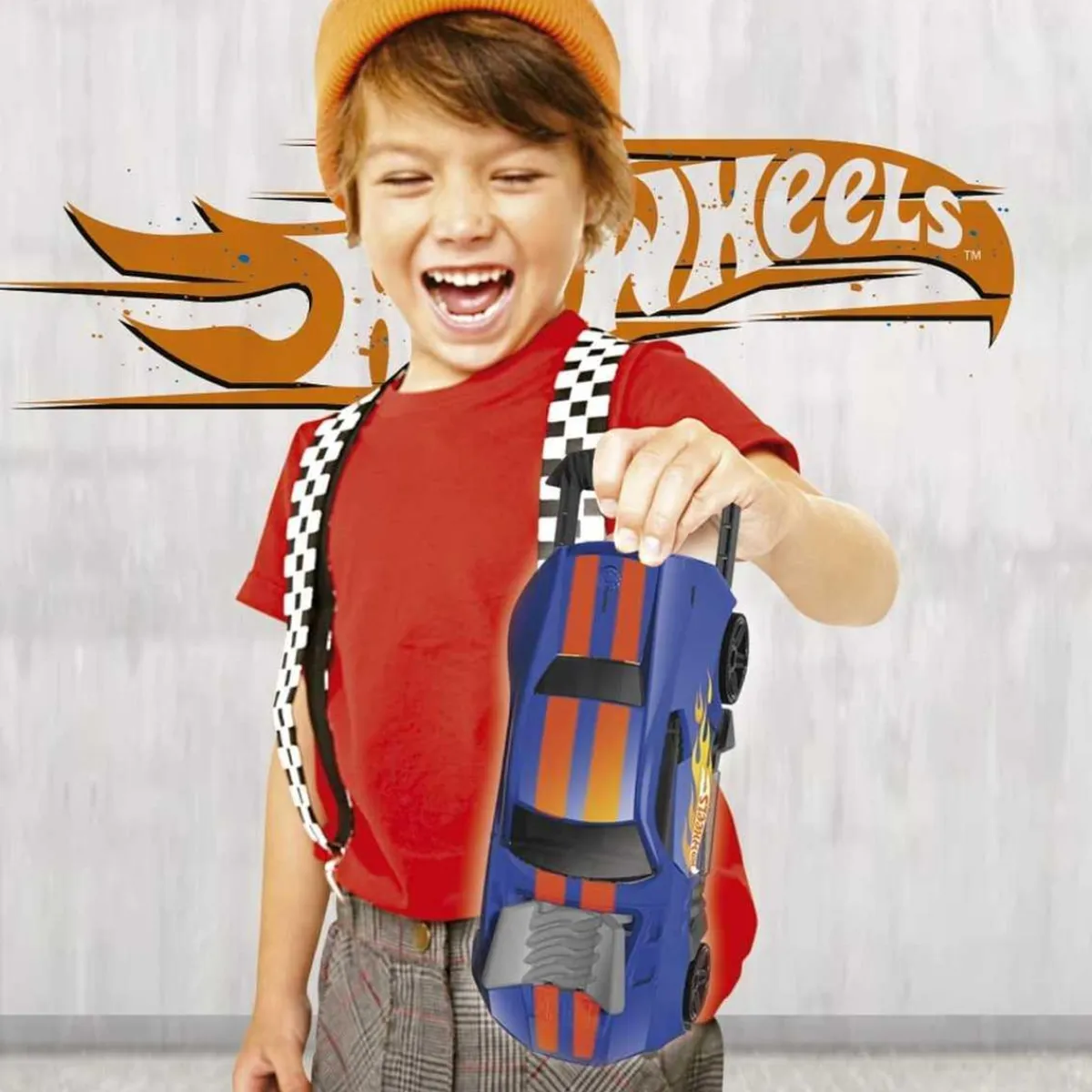 Hot Wheels - Coche de carreras portacoches Hot Wheels ㅤ*CEFA Outlet