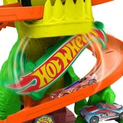 Hot Wheels - Estación de bomberos T-Rex*MATTEL Hot