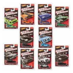 Hot Wheels - Hot Wheels Vehículo de Juguete rápido y furioso surtido (Varios modelos) HNR88 Vehículos Y Circuitos