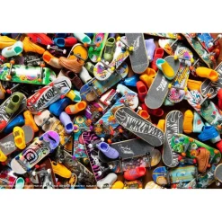 Hot Wheels - Monopatín de dedos Hot Wheels: Pack de 4 modelos variados (Varios modelos) ㅤ*MATTEL Discount