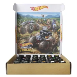 Hot Wheels - Pack de 12 coches Monster Trucks de juguete ㅤ*MATTEL Discount