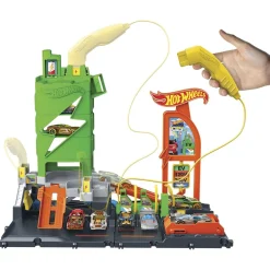 Hot Wheels - Pista Carreras Urbanas Estación de Recarga ㅤ*MATTEL