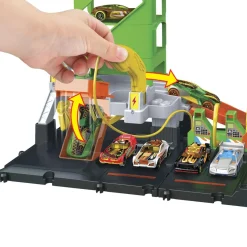 Hot Wheels - Pista Carreras Urbanas Estación de Recarga ㅤ*MATTEL