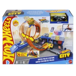Sale Hot Wheels - Pista City super estación de policia Vehículos Y Circuitos