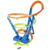 Hot Wheels - Pista de coches con espiral rápida y choques Hot Wheels Action ㅤ*MATTEL Best