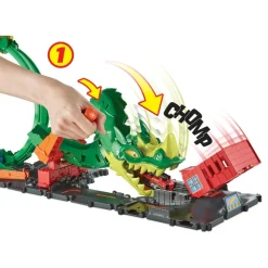 Hot Wheels - Pista dragón furioso en la ciudad*MATTEL