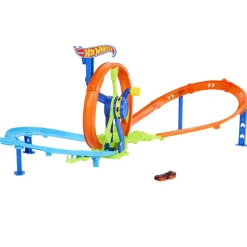 Clearance Hot Wheels - Pista Reto Turbina Vehículos Y Circuitos