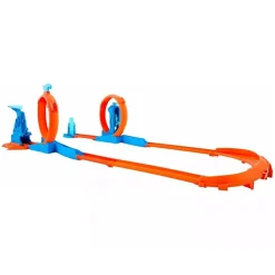 Sale Hot Wheels - Pista Triple Loop Vehículos Y Circuitos