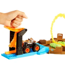 Best Hot Wheels - Playset neumáticos para acrobacias Monster Trucks Vehículos Y Circuitos