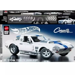Clearance Hot Wheels - Vehículo Elite - Corvette Grand Sport Juguetes De Construcción