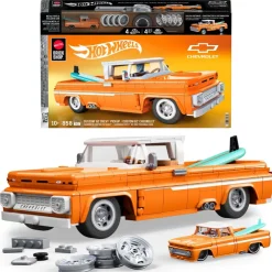Hot Wheels Elite - Pickup Chevy '62 Personalizada Juguetes De Construcción