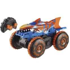 New Hot Wheels Monster Trucks - R/C Tiger Shark Vehículos Y Circuitos