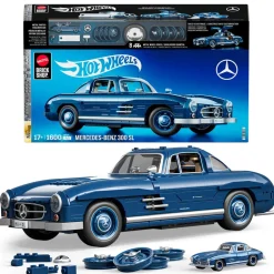 Hot Hot Wheels Premium - Mercedes 300 SL Juguetes De Construcción