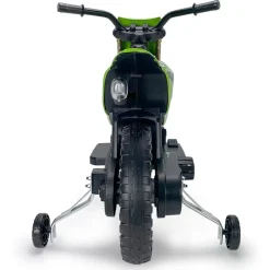 Discount - Moto Cross Kawasaki KX85 de 12V Verde Vehículos De Batería O A Pedales