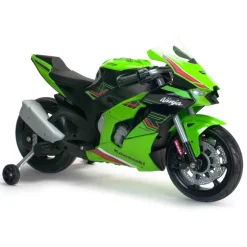 Clearance - Moto Kawasaki Ninja ZX R10 12V Litio Vehículos De Batería O A Pedales