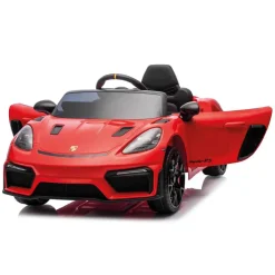 Online - Porsche Spyder 12V Rojo Vehículos De Batería O A Pedales