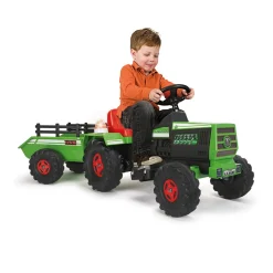 - Tractor con remolque para niños 6V (636) Vehículos De Batería O A Pedales