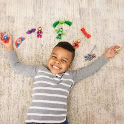 Online Iron Man and his Awesome Friends - Pack de Vengadores Blindados Coleccionables Y Mini Mundos