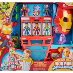 Online Iron Man and his Awesome Friends - Cuartel General Coleccionables Y Mini Mundos